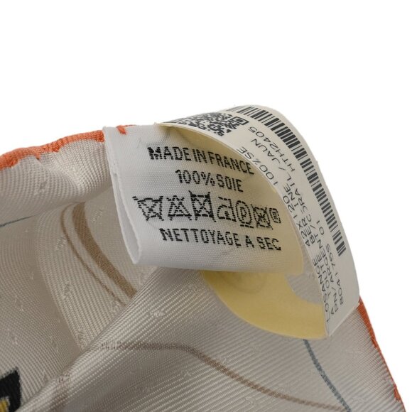 HERMES Black Silk Scarf - Picture 10 of 16